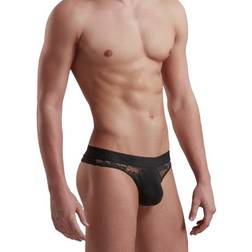 Doreanse Men Sexy Lace Thong Black Small