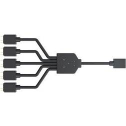 Cooler Master 3-pin fan-5x3-pin fan M-F 0.6m