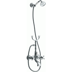 Lavabo Retro 2-grebs badekararmatur Krom