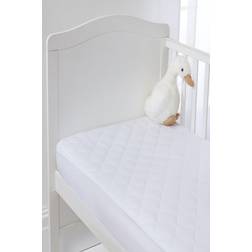 Clair De Lune Micro-Fresh Quilted Cot Bed Mattress Protector