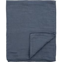 Bloomingville Muslin throw 80x100 cm Blue