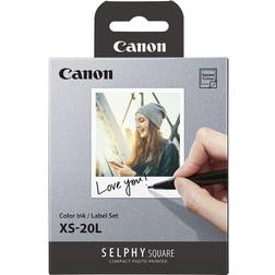 Canon SELPHY Color Ink/Label XS-20L Set 20 Sheets #4119C001