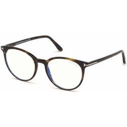 Tom Ford FT 5575-B 052, including lenses, ROUND Glasses, FEMALE