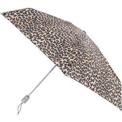 Totes Automatic 4 Section NeverWet(R) Umbrella Leopard