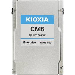 Kioxia CM6-R Series KCM61RUL15T3 15360GB 2 x U.3 PCIe 4.0 (NVMe)