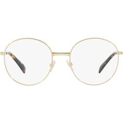 Miu Miu da vista Mu 51vv cod. colore 5ak1o1 Donna Rotonda Oro