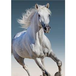 Carbotex Blødt Fleecetæppe Hest 100 x 140 cm