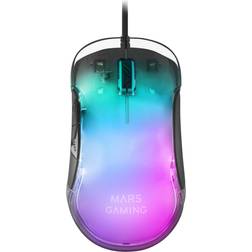 Mars Gaming MMGLOW Mouse Mano Destra USB Tipo A 12800 DPI