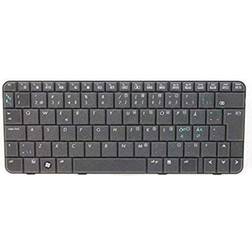 HP Keyboard Nordic Notebook Schwarz