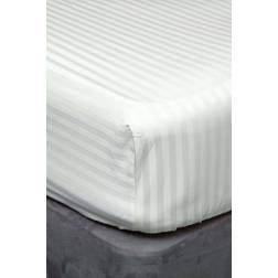 Belledorm Hotel Suite Satin Stripe 540 Thread Count 38cm Bed Sheet