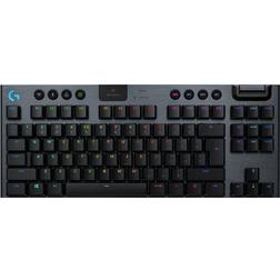 Logitech G915 TKL Tastiera RF Senza Fili + Bluetooth QWERTY Spagnolo Carbonio