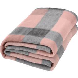 Dreamscene Winter Check Blankets Pink, Silver, Blue, Natural, Black, Beige, Grey (152.4x127cm)