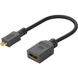 Goobay 2.0 HDMI Micro - HDMI Adapter M-F 0.2m