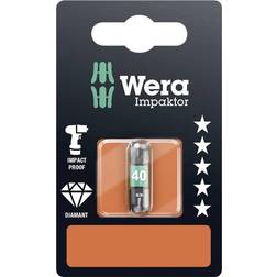 Wera Skruebit 867/1 IMP DC; T40; 25 mm; 1 stk; blisterpakning