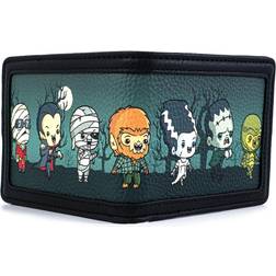 Loungefly Universal Monsters Chibi Aop Bi-Fold Wallet