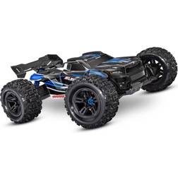 Traxxas Sledge 6S borstad blå 1:8 Auto RC Truggy 4 drivhjul (4WD) redo att fungera (RTR) 2,4 GHz