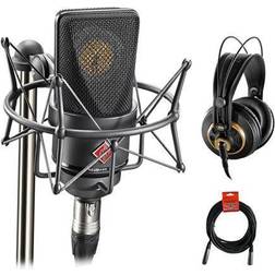 Neumann TLM 103 Large-Diaphragm Cardioid Condenser Microphone (Mono Set, Black) 008509