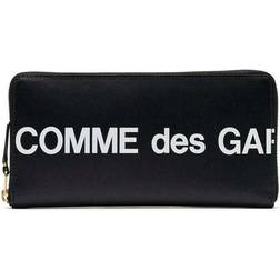 Comme des Garçons Huge Logo Wallet - Black