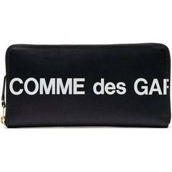 Comme des Garçons Läder Logopung - Svart