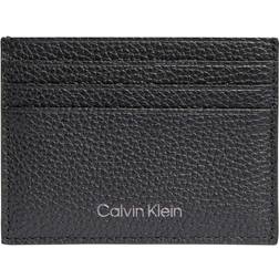 Calvin Klein Leather Cardholder - Black