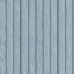 Holden Decor Wood Slat Blue Wallpaper