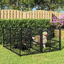 vidaXL Dog Kennel 3.75