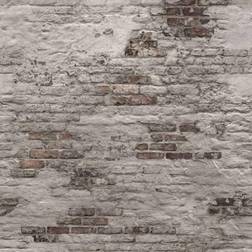 Dutch Wallcoverings Photo Mural Old Brick Wall Grey