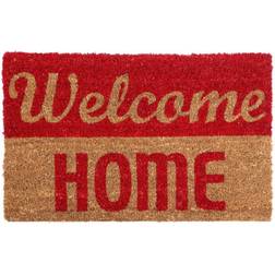 Premier Housewares Multi Cololred Door Mat Red