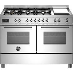 Bertazzoni BERTAZZONI PRO126G2EXT GASKOMFUR Rustfrit stål