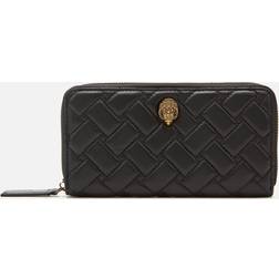 Kurt Geiger London K Zip Around Wallet Eagle - Black