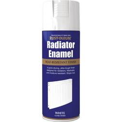 Rust-Oleum AE0060001E8 Radiator Enamel Gloss Spray White 0.4L