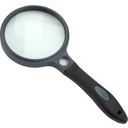 Carson Suregrip soft-grip magnifier magnification 2x with 10x spot lens