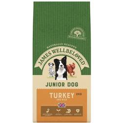 James Wellbeloved Turkey & Rice Junior Dog Food 2kg