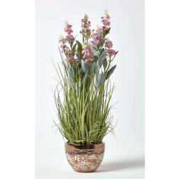 Homescapes Artificial Pink Lavender Plant Artificial Plant