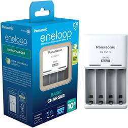 Panasonic Basic BQ-CC51 Stikoplader NiMH R03 (AAA) R6 (AA)