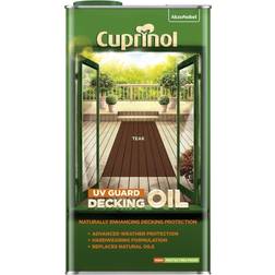 Cuprinol UV Guard Decking Oil Teak 5L