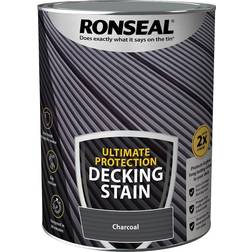 Ronseal Ultimate Protection Decking Woodstain Charcoal 5L