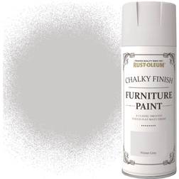 Rust-Oleum Winter Chalky Spray Grey 0.4L