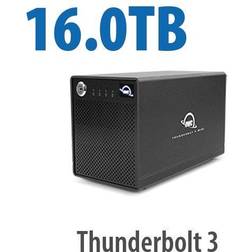 16.0TB OWC ThunderBay 4 mini RAID 4 Four-Drive SSD External Thunderbolt 3 Storage Solution