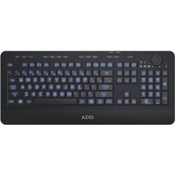 Azio Vision KB510W Large Font