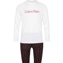Calvin Klein L/S Pant Set - Blu