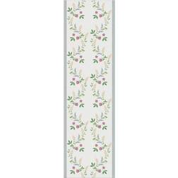 Ekelund Summer Flowers Dug Hvid (120x35cm)
