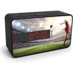 Bigben BigBen Interactive Alarm Clock with Soundeffects 3 Covers Football