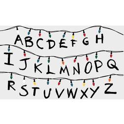 RoomMates Netflix Stranger Things Christmas Lights Peel Stick Giant Wall Decals w/Alphabet