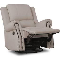 Delta Children Dylan Nursery Recliner Glider Swivel Chair