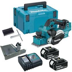 Makita DKP181RTJ Akku-Hobel 2X5.0Ah