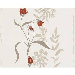 A.S. Creation Blommig Tapet Best of Fleece Ovävd AS Creation