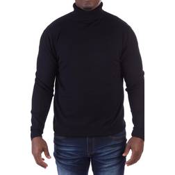 XRay Men's Turtleneck Pull Over Sweater - Black