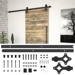 vidaXL Sliding Door Hardware Kit