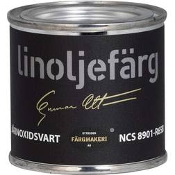 Ottosson LINOLJEFÄRG JÄRNOXIDSVART 0,1L Sort